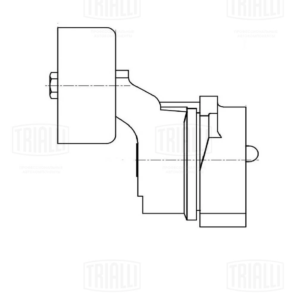 TRIALLI CM 5050 - Ролик обводной приводного ремня