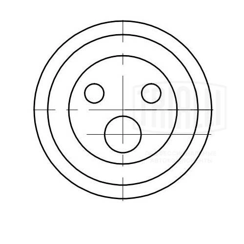 TRIALLI CM 5231 - Натяжной ролик ГРМ