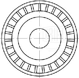TRIALLI CM 5630 - Натяжитель ремня генератора