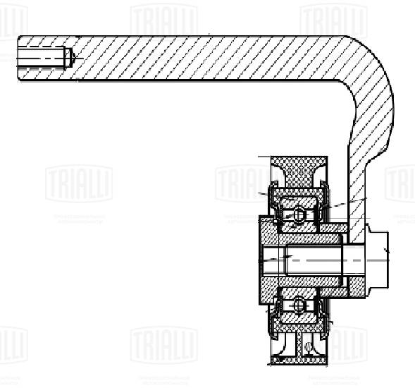Натяжитель ремня генератора
