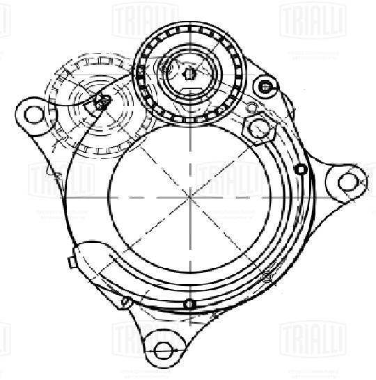 Натяжитель ремня генератора