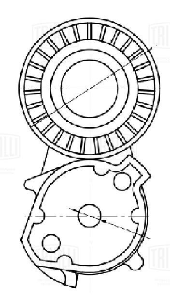 Натяжитель ремня генератора