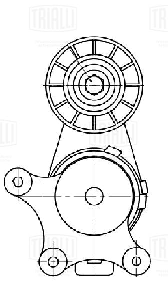 Натяжитель ремня генератора