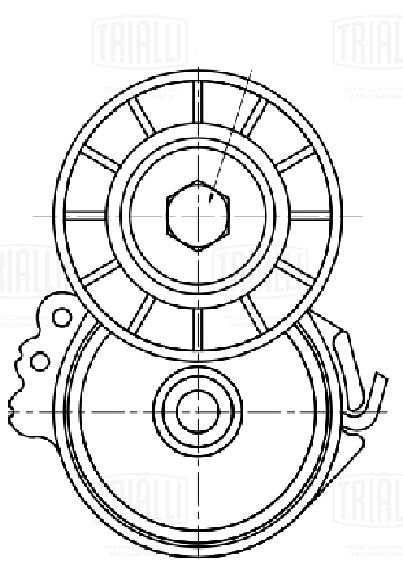 Натяжитель ремня генератора