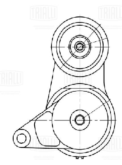 Натяжитель ремня генератора