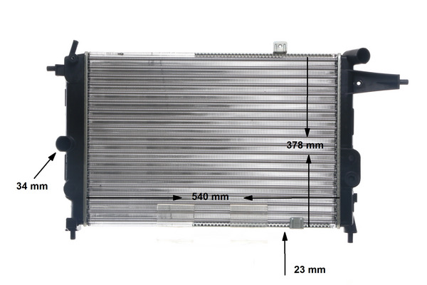MAHLE CR 437 000S - Радиатор охлаждения