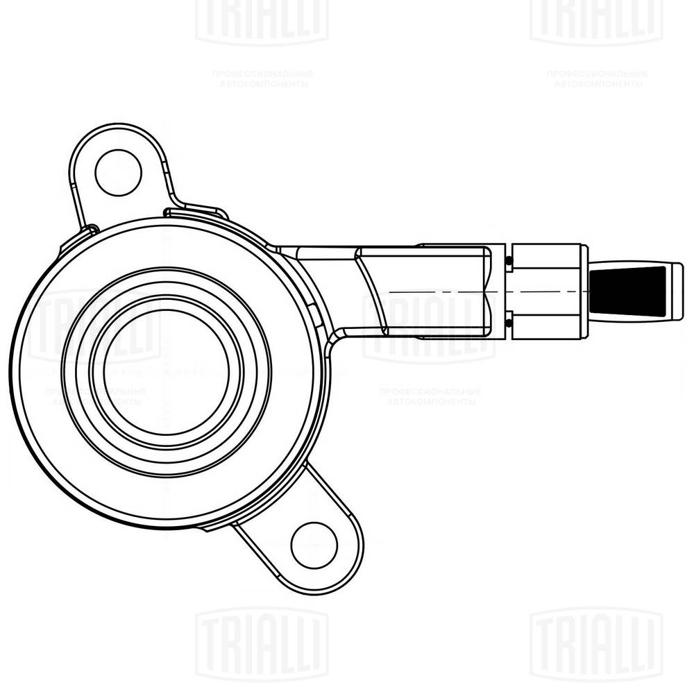TRIALLI CT 0908 - Рабочий цилиндр сцепления