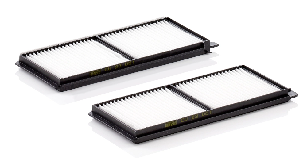 MANN-FILTER CU 23 001-2 - Салонный фильтр