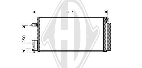 Конденсатор, кондиционер DIEDERICHS Climate