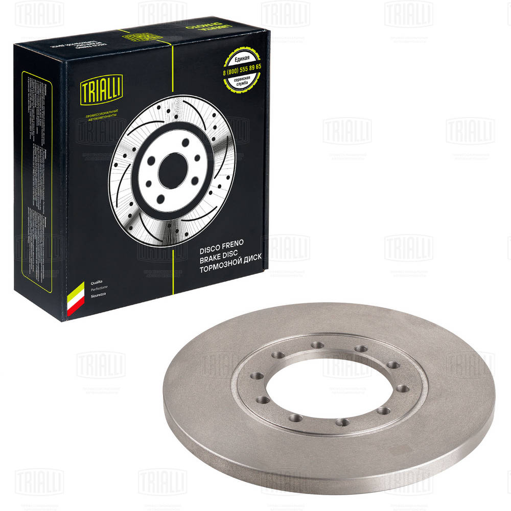 TRIALLI DF 105104 - Тормозные диски