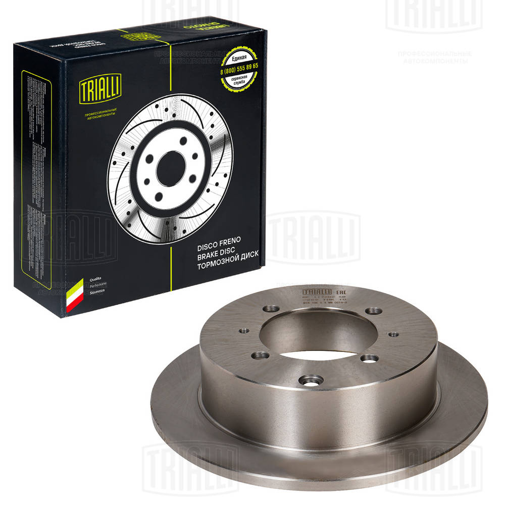 TRIALLI DF 117202 - Тормозные диски