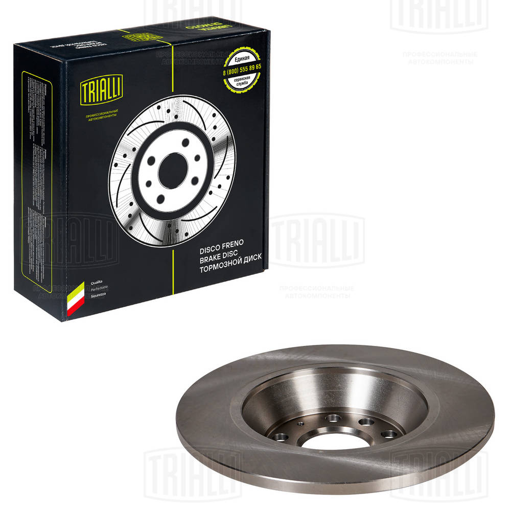 TRIALLI DF 180140 - Тормозные диски