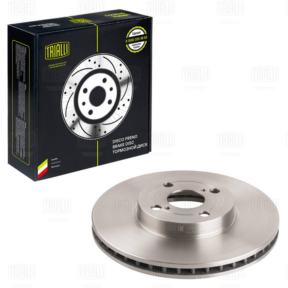 TRIALLI DF 190104 - Тормозные диски