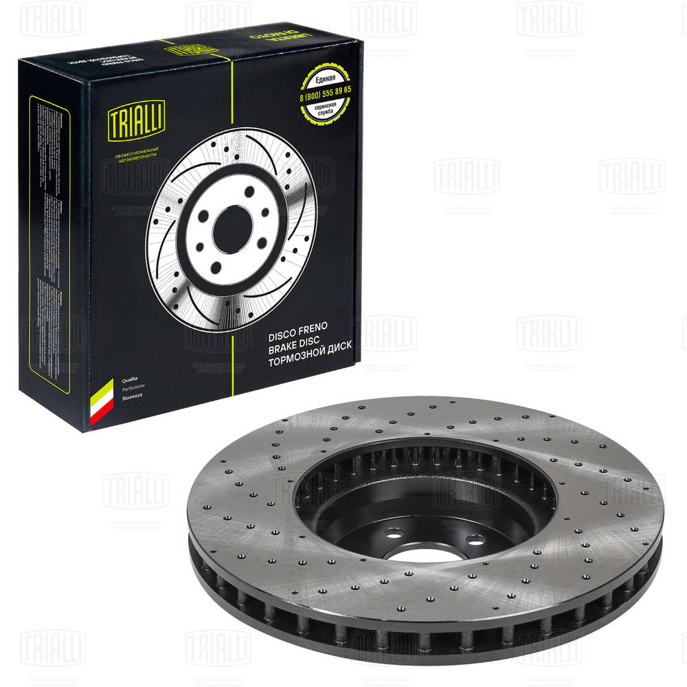TRIALLI DF 190433 - Тормозные диски
