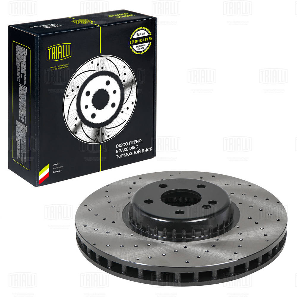 TRIALLI DF 190433 - Тормозные диски