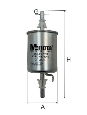 MFILTER DF 3566 - Топливный фильтр