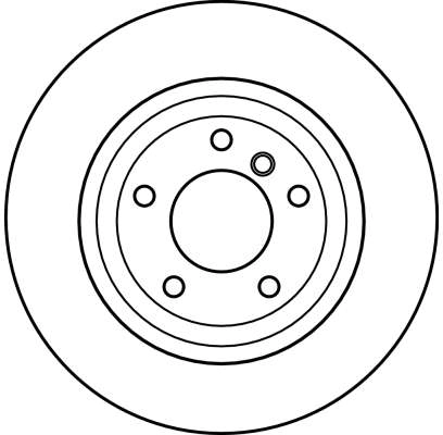 TRW DF4212 - Тормозные диски