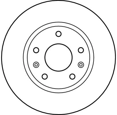 TRW DF4221 - Тормозные диски