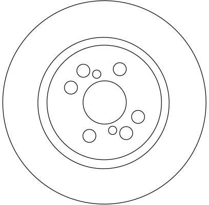 TRW DF4415S - Тормозные диски