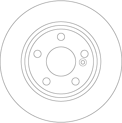 TRW DF6376 - Тормозные диски