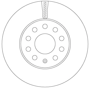 TRW DF6903S - Тормозные диски