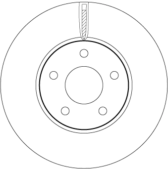 TRW DF6975 - Тормозные диски