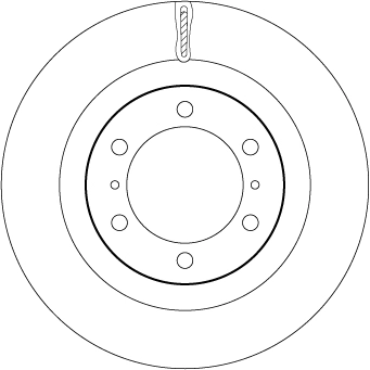 TRW DF7880S - Тормозные диски
