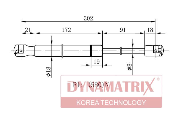 Амортизатор багажника