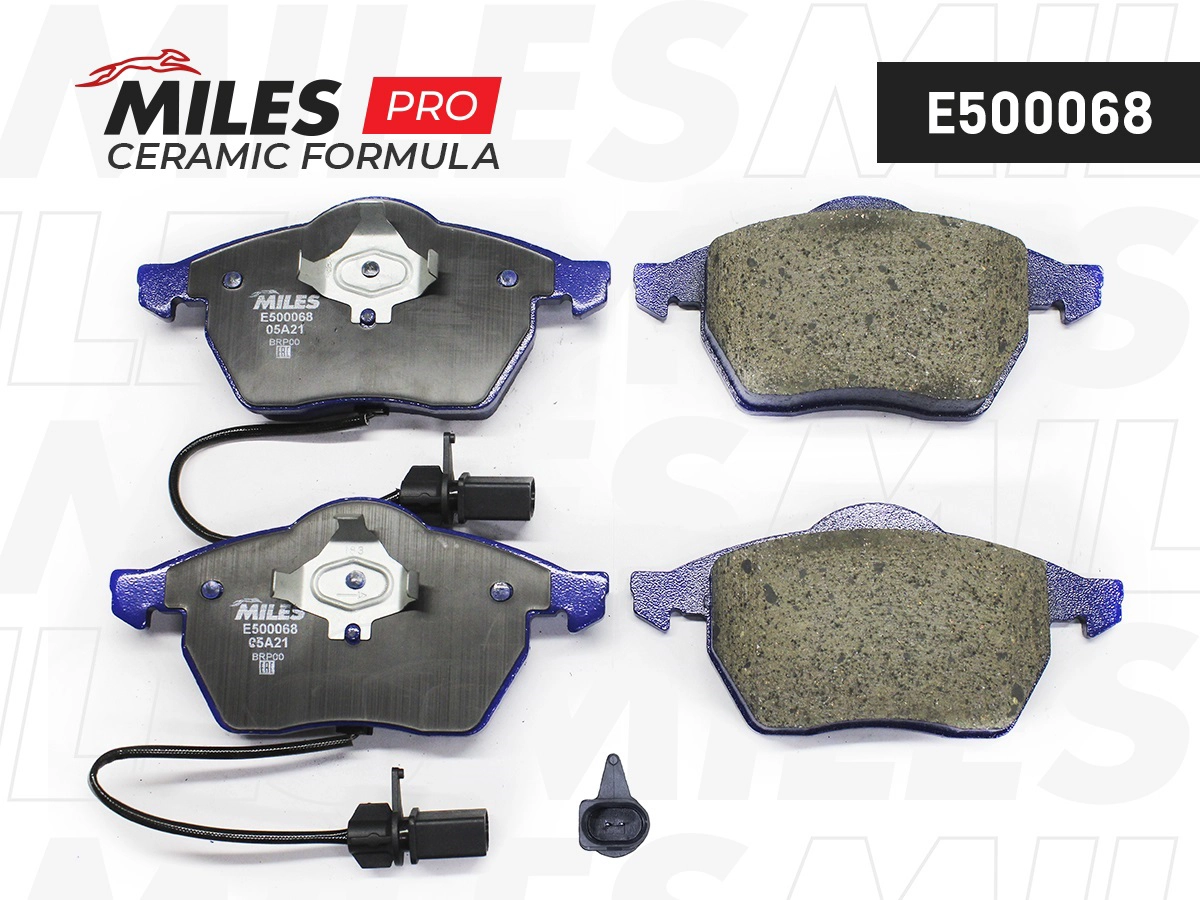 MILES E500068 - Тормозные колодки 