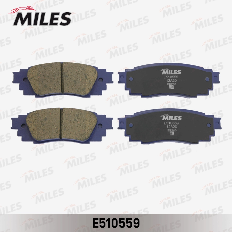 MILES E510559 - Тормозные колодки 