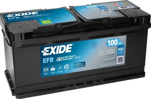 Стартерная аккумуляторная батарея EFB