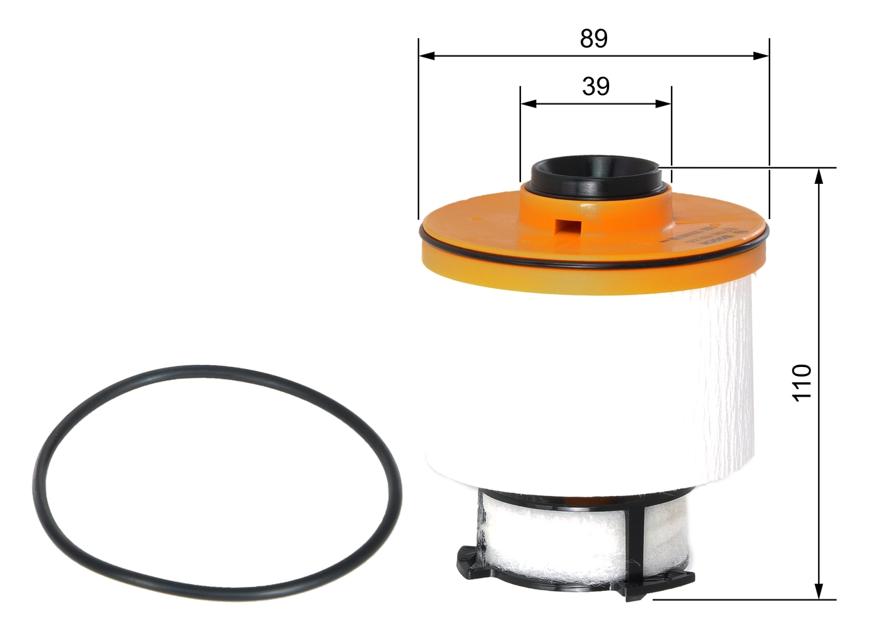 BOSCH F 026 402 225 - Топливный фильтр