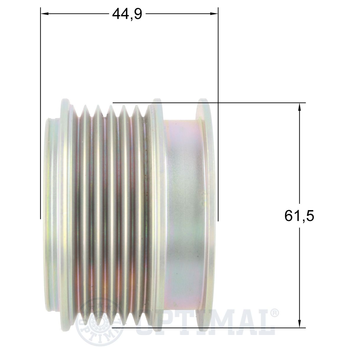 OPTIMAL F5-1164 - Шкив генератора