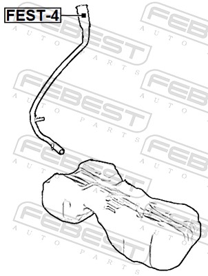 FEBEST FEST-4 - Заливная горловина