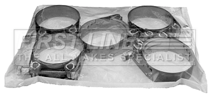 Хомут крепления шланга компрессора