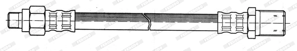 FERODO FHY2559 - Тормозные шланги
