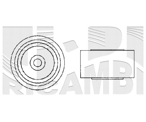 Обводной ролик ГРМ