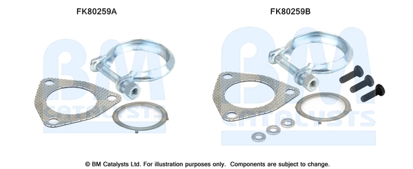 Ремкомплект глушителя