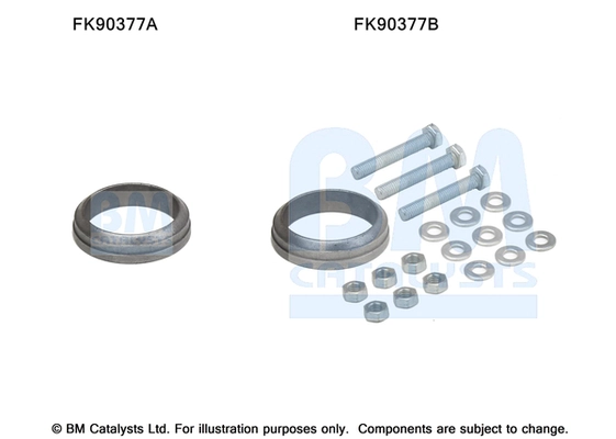 Ремкомплект глушителя