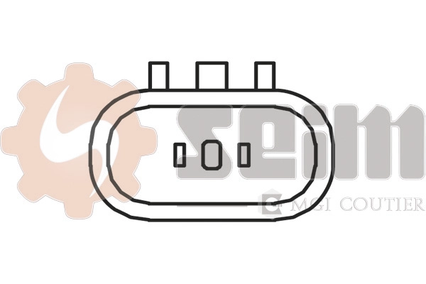 SEIM FR60 - Датчик заднего хода (лягушка)