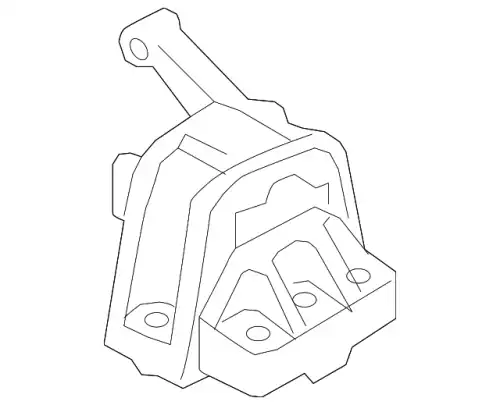 VAG 5n0199262k - опора двигателя! правая\ VW Tiguan