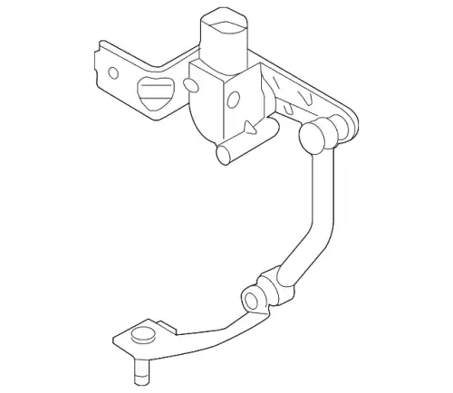 VAG 5q0412521c - датчик положения кузова! передний левый\ Skoda Karoq 17>, VW Passat 15>