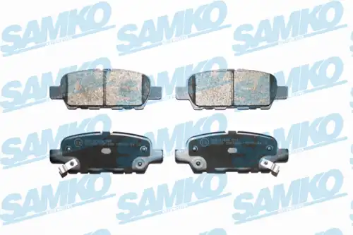 SAMKO 5sp1839 - КОЛОДКИ ТОРМОЗНЫЕ ДИСКОВЫЕ