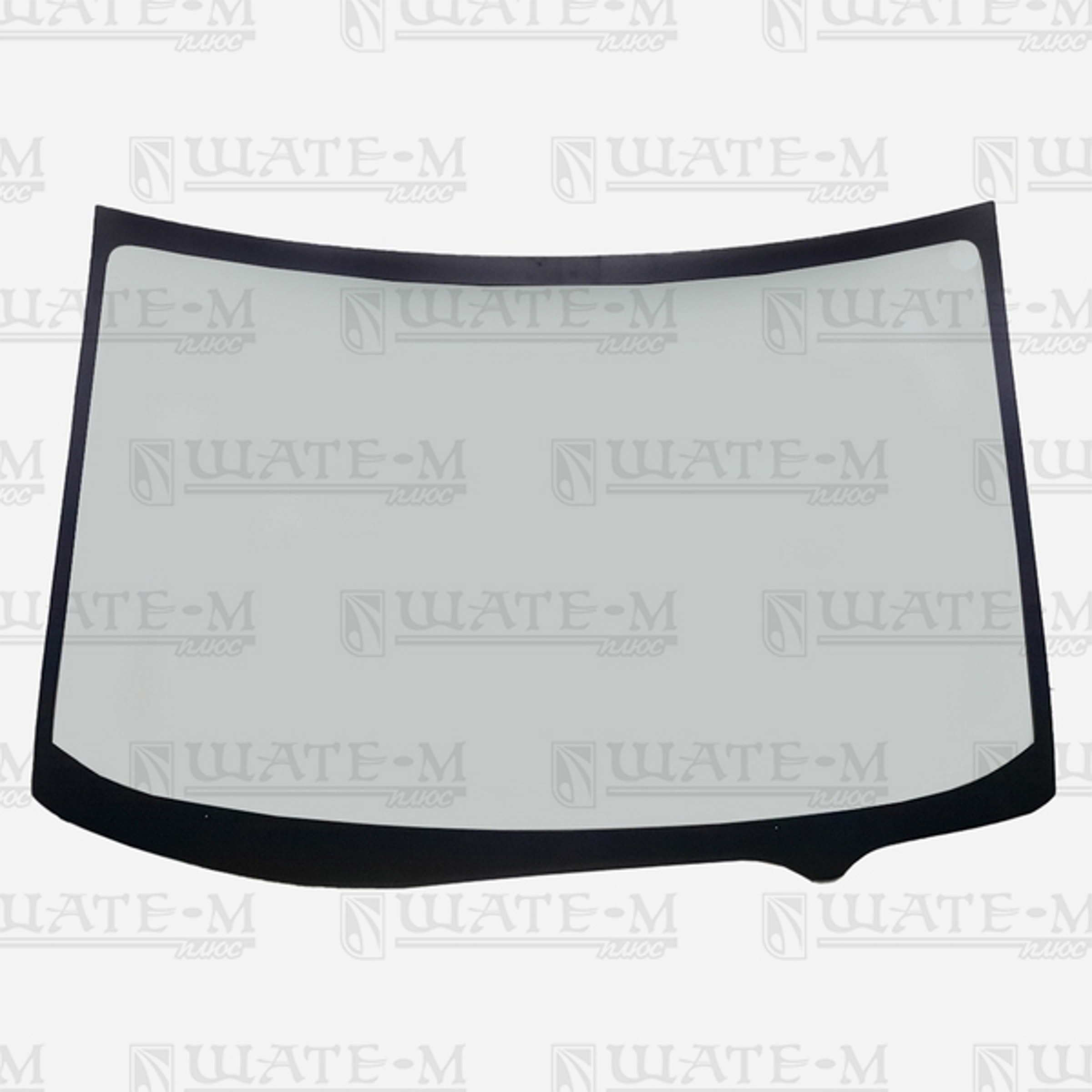 Стекло лобовое NISSAN: X-TRAIL (T30) 00-08 (1432x976) зеленое, ПРАВЫЙ РУЛЬ (на фото вид из салона)