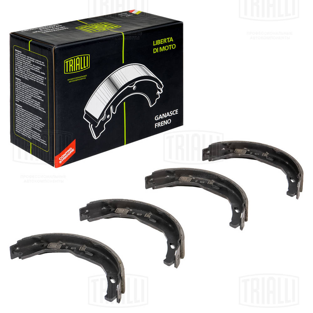 TRIALLI GF 4619 - Барабанные колодки