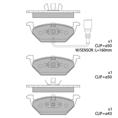 Тормозные колодки 