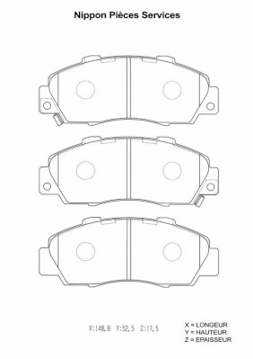 Тормозные колодки 