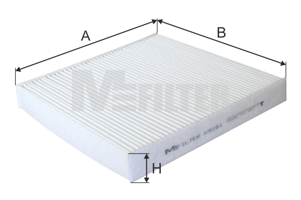 MFILTER K 9161 - Салонный фильтр