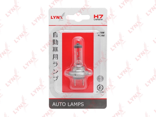 LYNXAUTO L10755-01 - Лампочка дальнего света