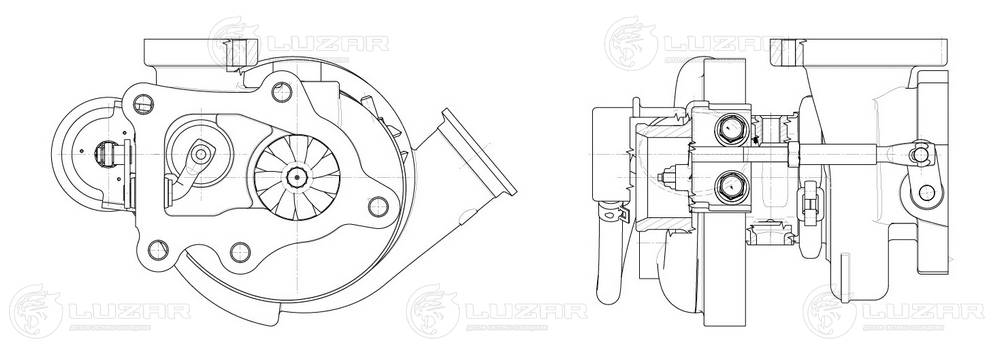 LUZAR LAT 0329 - Турбина